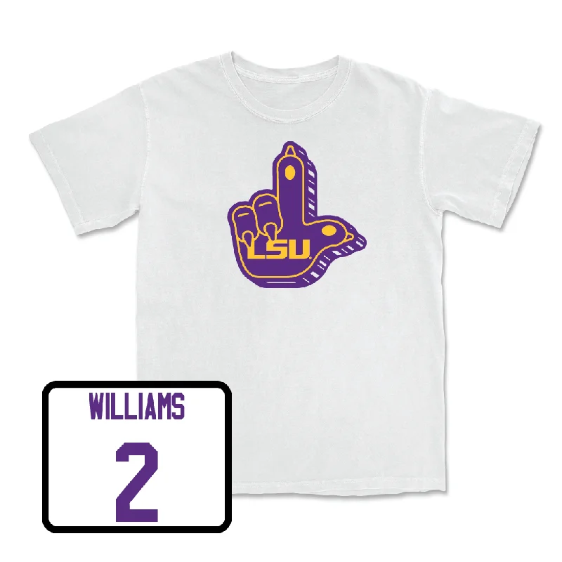 Men's basketball T-shirt crew attire -Men's Basketball "L" Paw Tee - Mike Williams