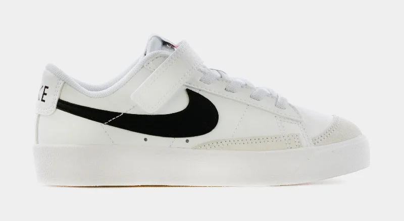 Basketball shoes high-traction -Blazer Low '77 Preschool Lifestyle Shoes (White)