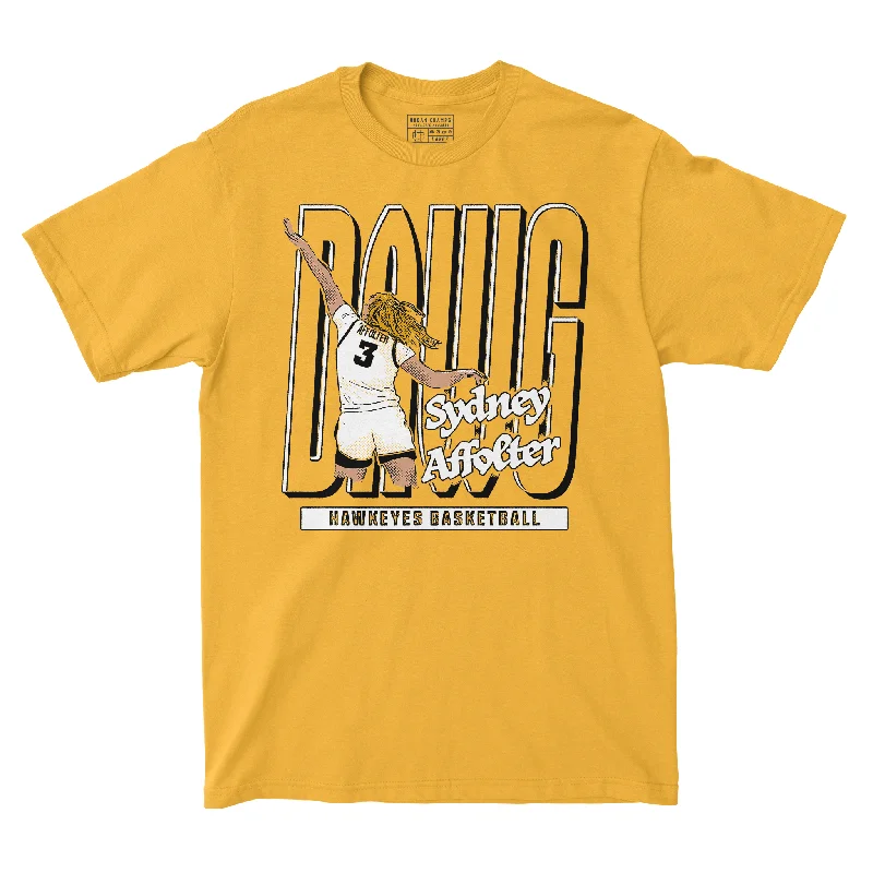 Men's basketball T-shirt crew kit -EXCLUSIVE RELEASE: Sydney 'DAWG' Affolter Tee