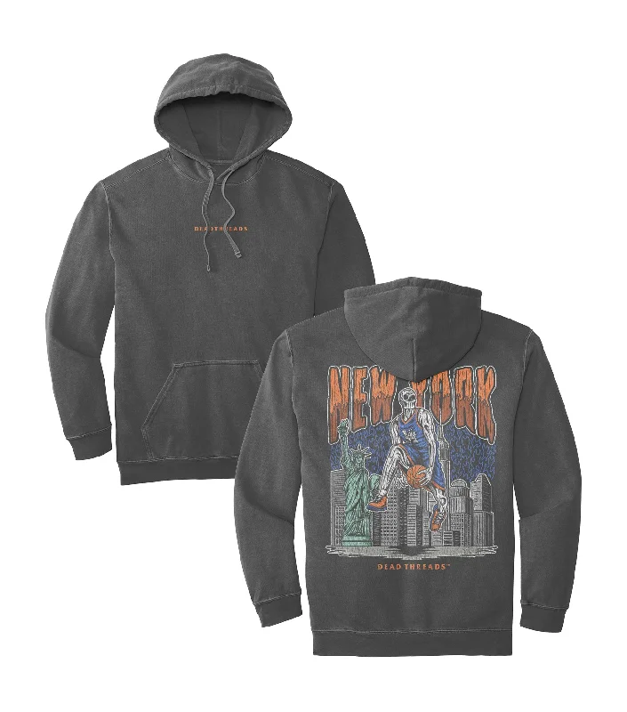 Men's hoodies zip-up -NEW YORK BASKETBALL - “DT ESSENTIAL" HOODIE