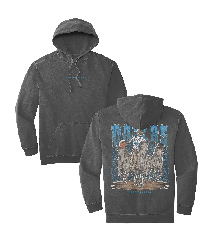 Men's hoodies quick-cozy -DALLAS BASKETBALL - “DT ESSENTIAL" HOODIE