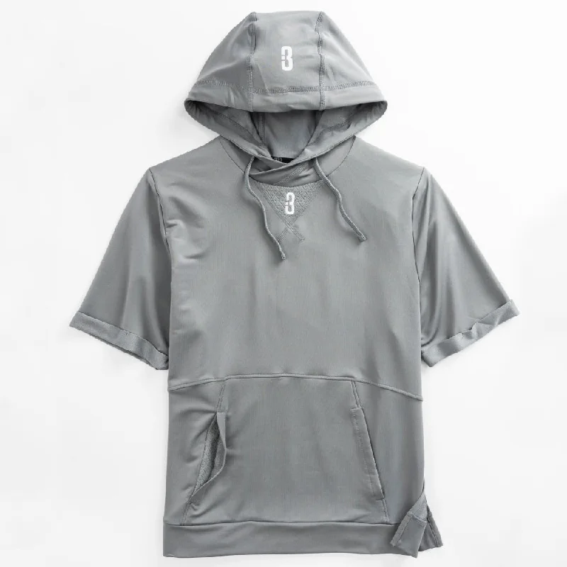 Men's hoodies urban -Versa S/S Hooded Warm-Up Top