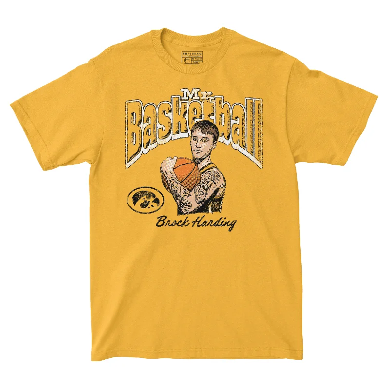 Men's basketball T-shirt superior quality -EXCLUSIVE RELEASE: Brock Harding 'Mr. Basketball' Tee