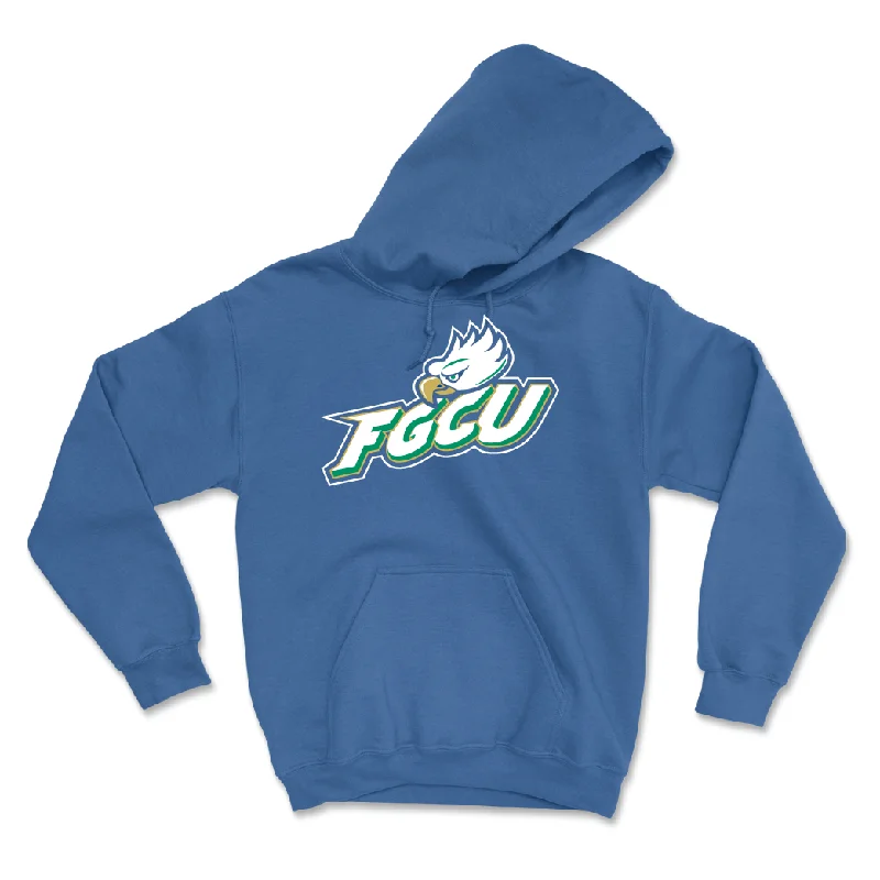 Men's hoodies performance-fit -Blue Men's Basketball FGCU Hoodie - Blaise Vespe