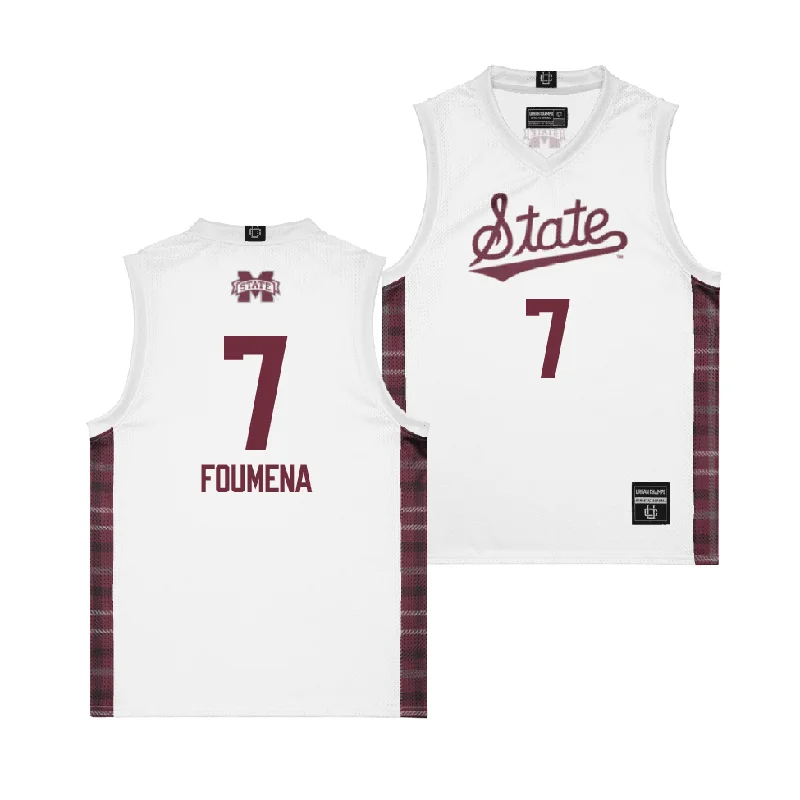 Men's basketball uniform high quality clothing -EXCLUSIVE: Mississippi State Winter Edition Basketball Jersey  - Jeremy Foumena