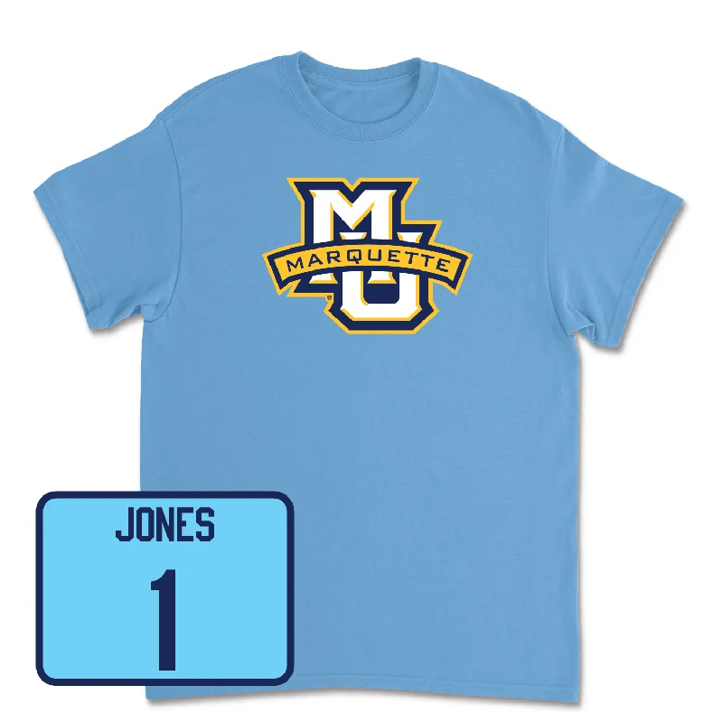 Men's basketball T-shirt extended sizes -Championship Blue Men's Basketball Marquette Tee - Kam Jones