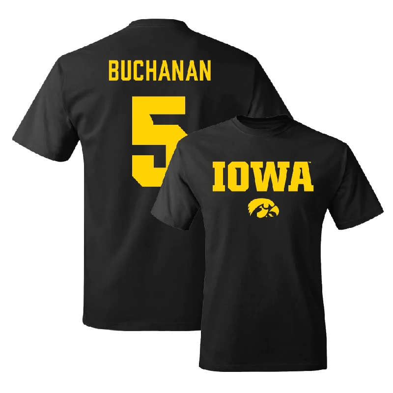 Men's basketball T-shirt supporter gear -Men's Basketball Black Classic Tee  - Trey Buchanan