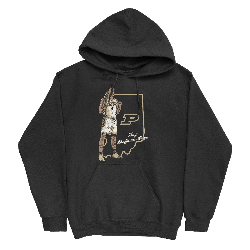 Men's hoodies striped -EXCLUSIVE RELEASE: Trey Kaufman-Renn Native Black Hoodie