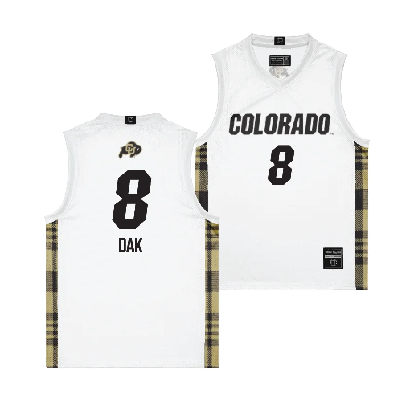 Men's basketball uniform high quality ensemble -EXCLUSIVE: Colorado Winter Edition Basketball Jersey - Bangot Dak | #8