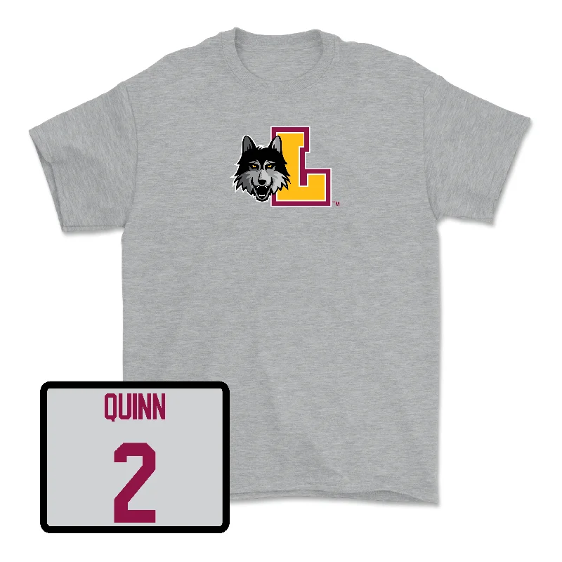 Men's basketball T-shirt custom offer -Sport Grey Men's Basketball Athletic Tee - Des Watson