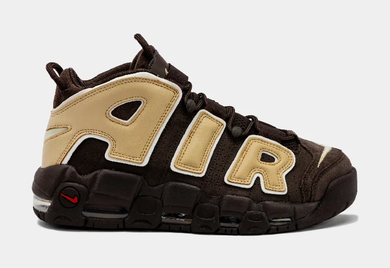 Basketball shoes high-top -Air More Uptempo Baroque Brown Mens Lifestyle Shoes ( Baroque Brown/Sesame/Pale Ivory)